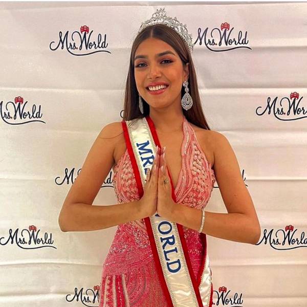 India’s Sargam Beat Mrs. Polynesia to be Crowned Mrs. World 2022 Title after 21 years