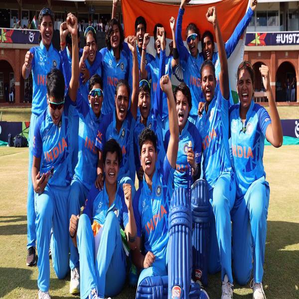 India Won the ICC Women’s Under T20 World Cup Trophy after Beating England in Final