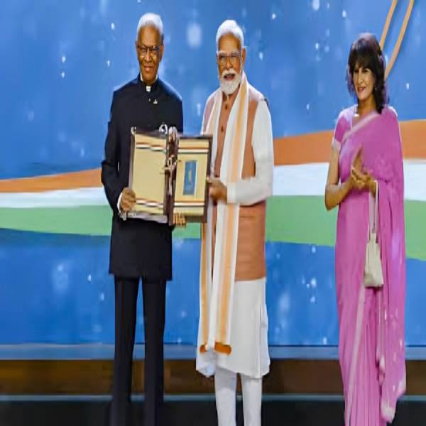 PM Modi receives Mauritius's highest civilian honor.